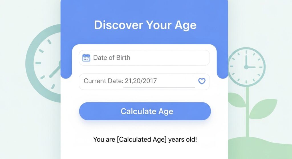 Chronological Age Calculator Person
